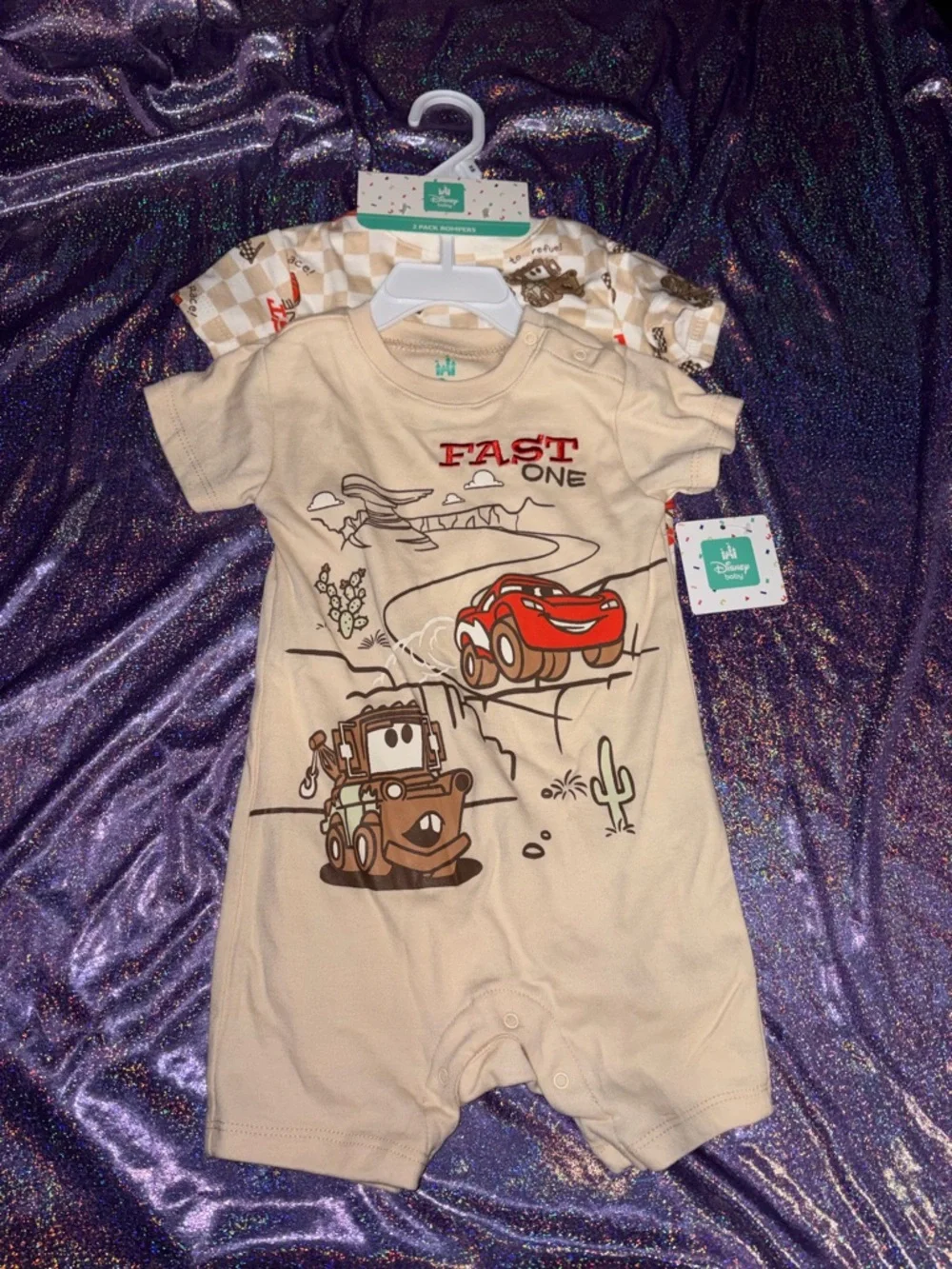 Disney Baby Cars Romper Set